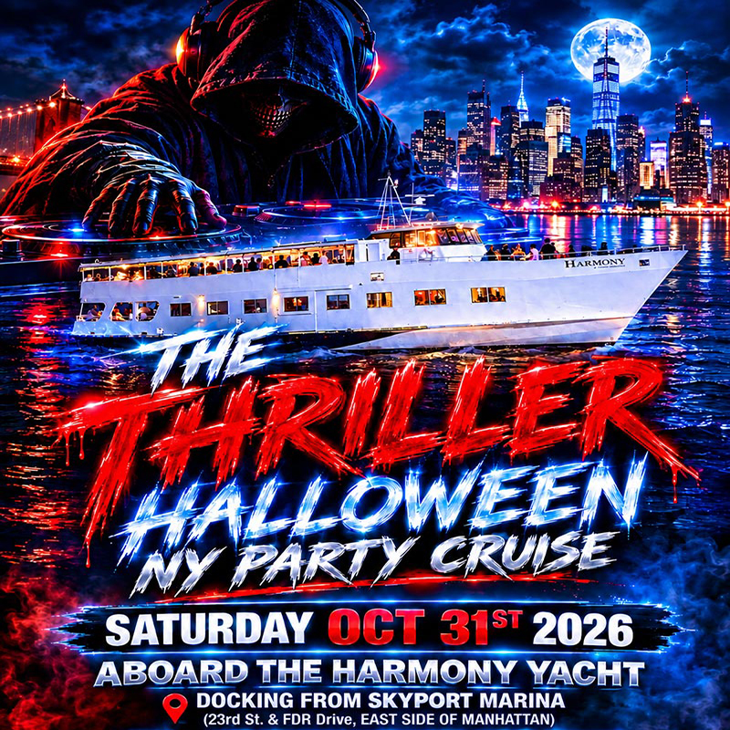 🎃🌜 The Thriller Halloween NY Party Cruise