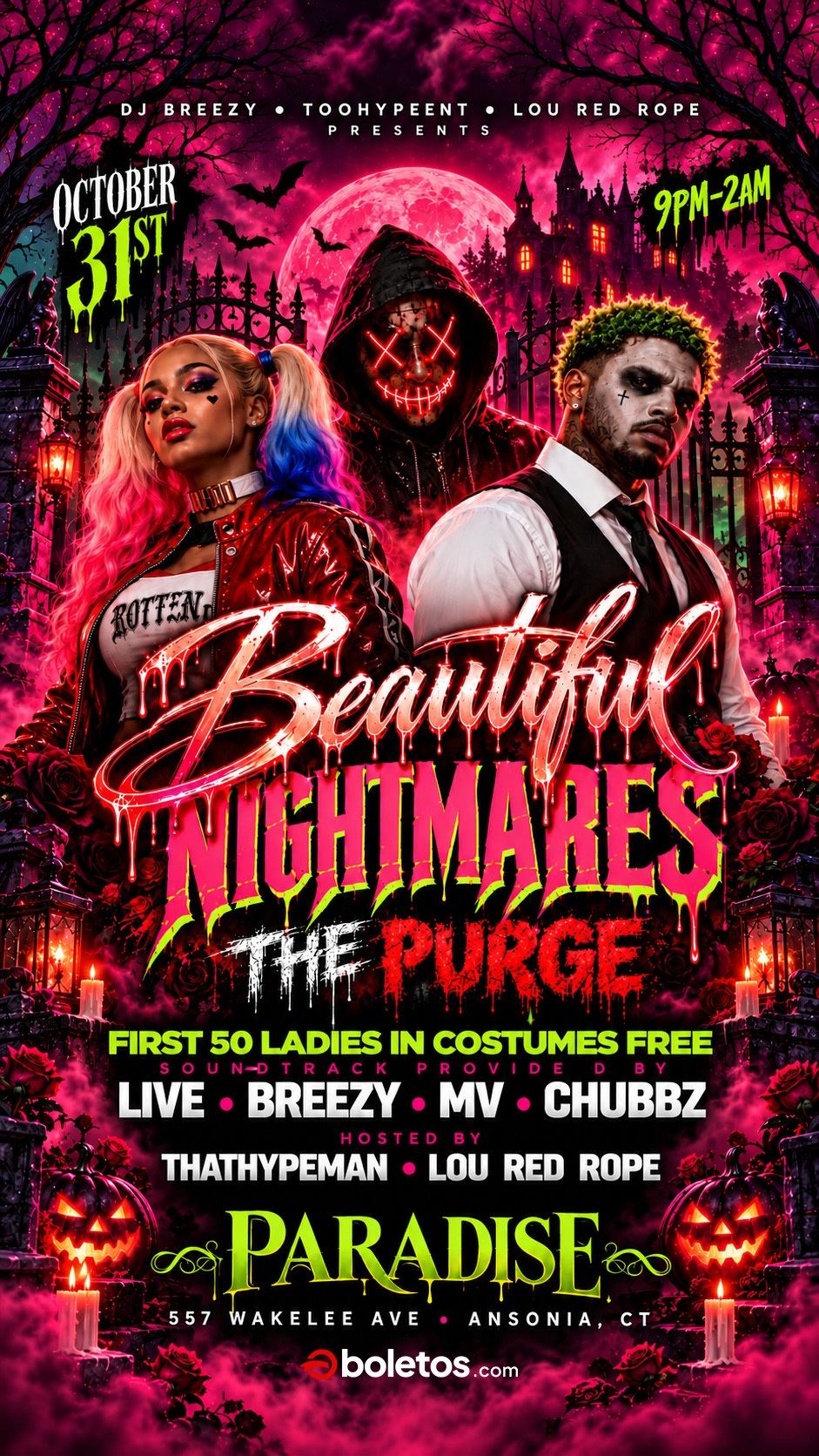 Buy tickets for BEAUTIFUL NIGHTMARE THE PURGE BEAUTIFUL NIGHTMARE THE PURGE