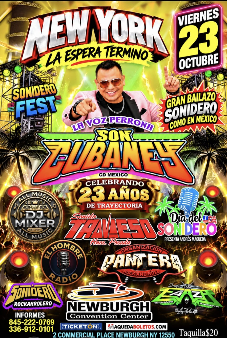 GRAN BAILAZO SONIDERO CELEBRANDO 23 ANOS DE TRAYECTORIA SON CUBANEY EL HOMBRE RADIO