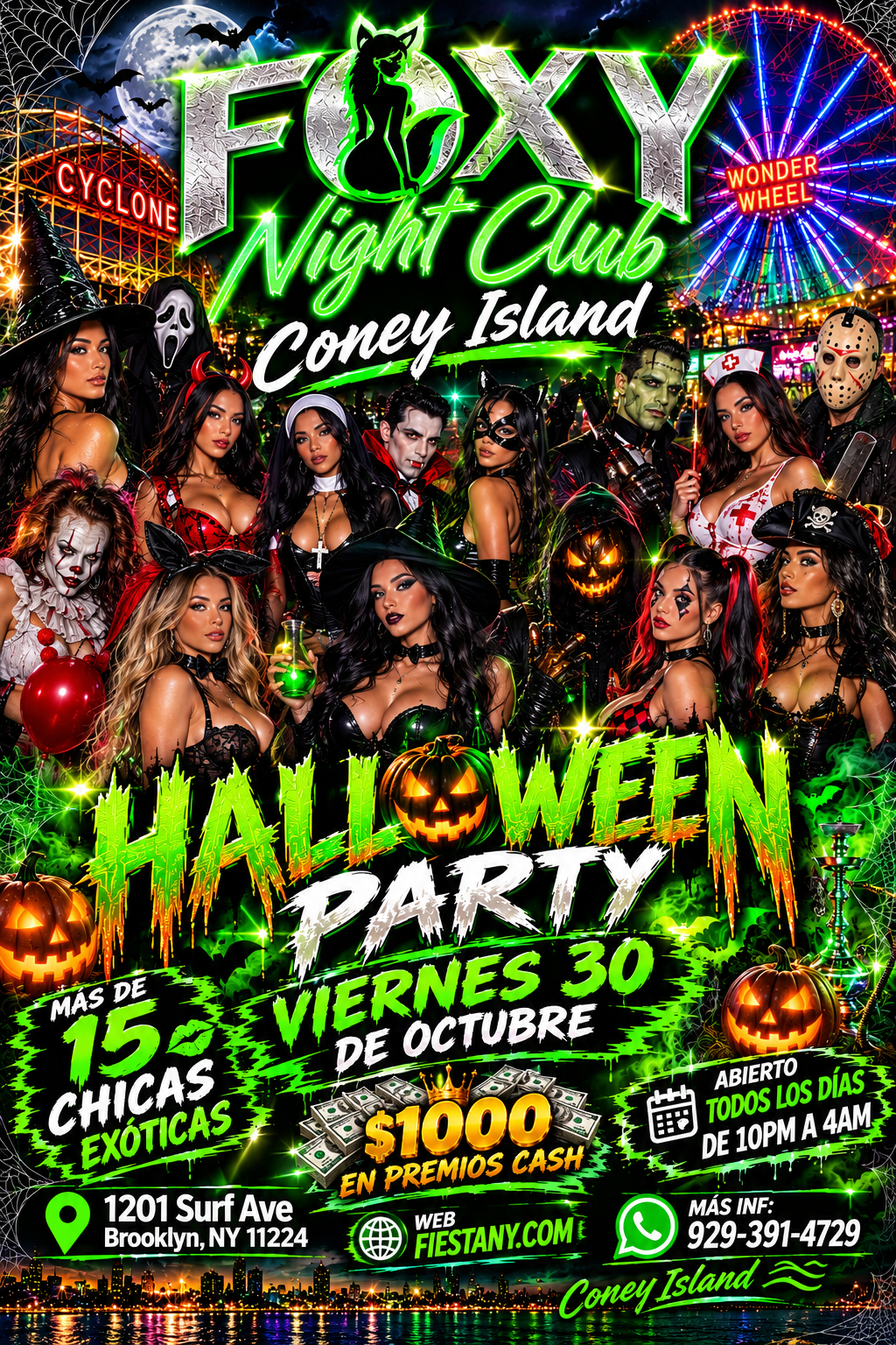 HALLOWEEN PARTY EN CONEY ISLAND