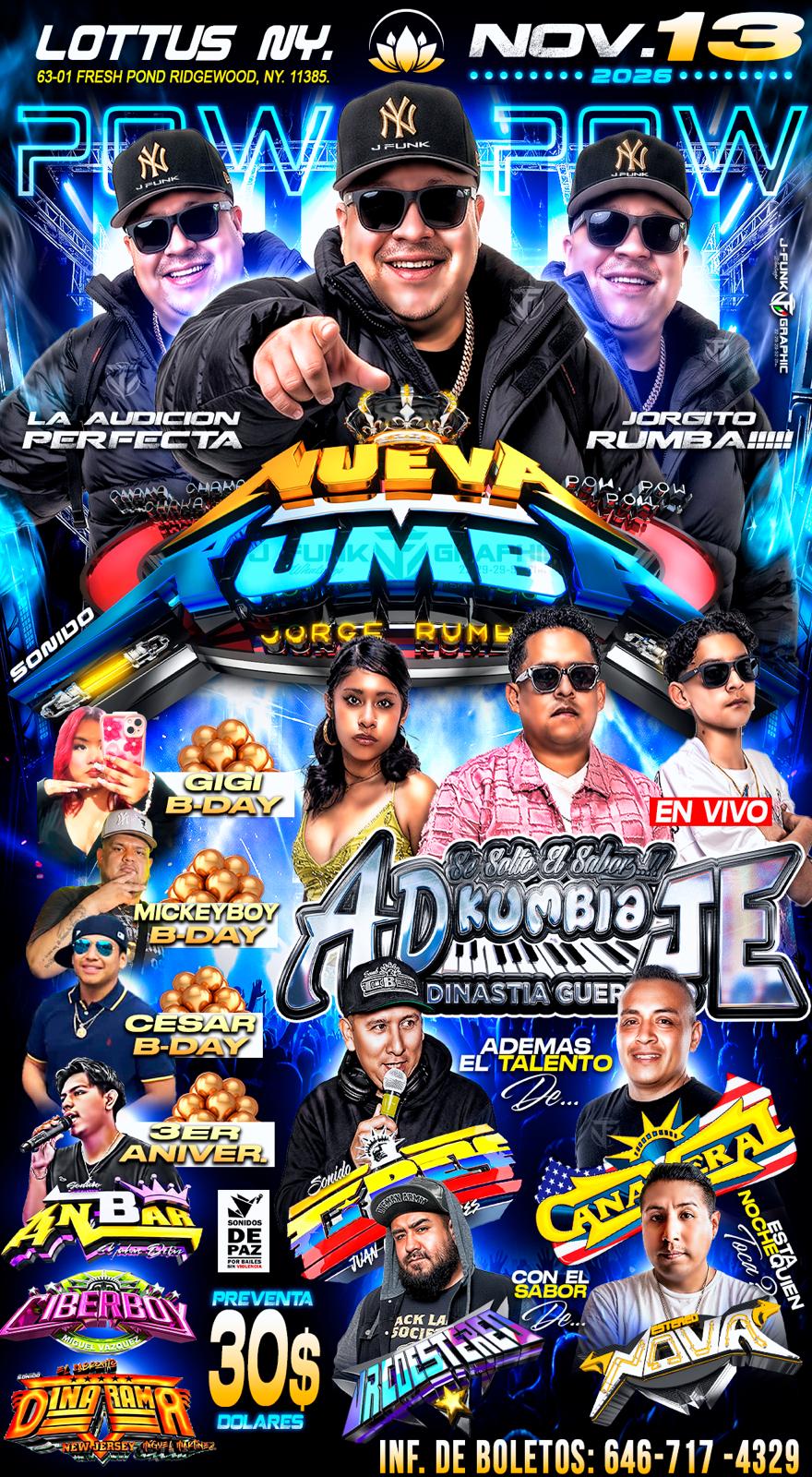 NUEVA RUMBA & AD Kumbia JE