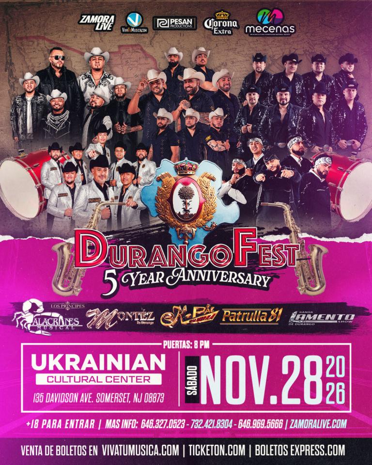 DURANGOFEST EN SOMERSET, NJ