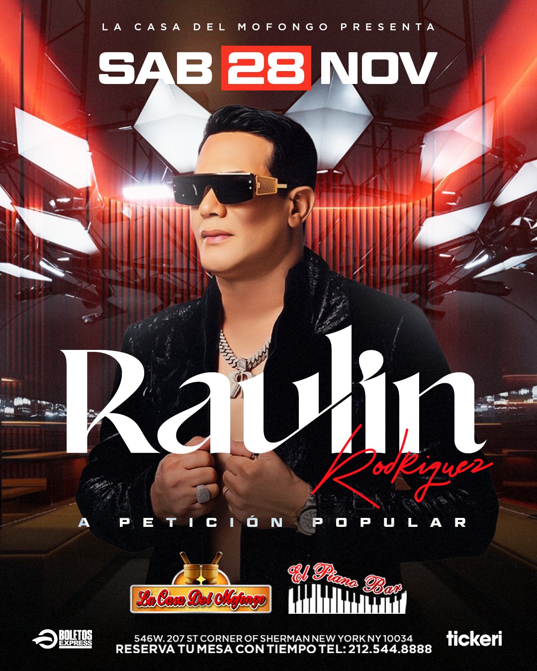 Buy tickets for RAULIN RODRIGUEZ - APETICION POPULAR RAULIN RODRIGUEZ - APETICION POPULAR
